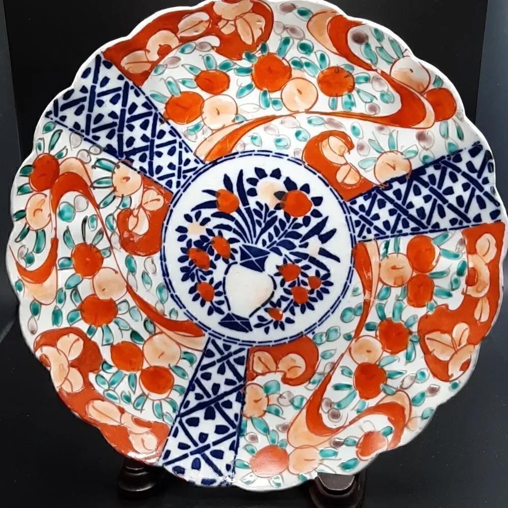 Vintage ceramic decorative plate